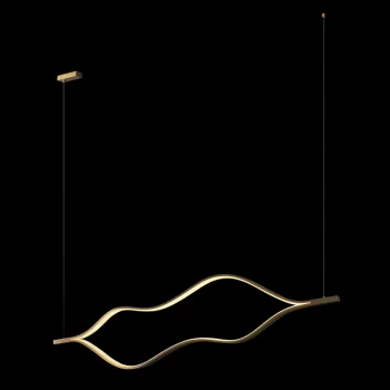 Подвесной светодиодный светильник Tape Light 160X5X150 CM
