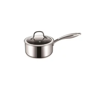 Сотейник 2 л с крышкой 18*8 см New Kitchen Grid нерж. с антиприг. покр. ИНДУКЦИЯ P.L.