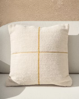 Жёлтая наволочка для подушки из жаккардового 100% PET Atima 45X45 CM