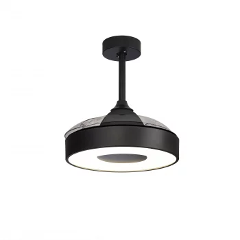 Потолочная люстра-вентилятор COIN FAN MINI 8221 черная 35.5 CM