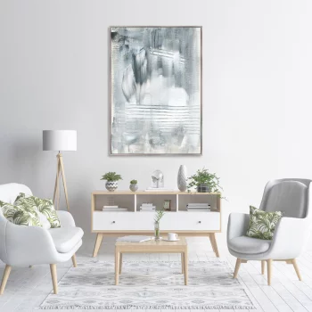 Репродукция на холсте Snowfall 75X105 CM
