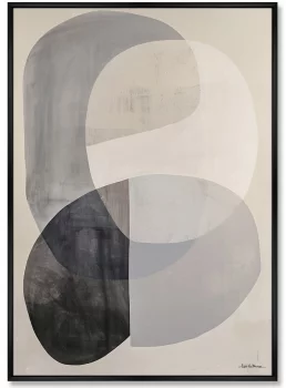 Композиция из двух репродукций картин на холсте Spatial forms 75X105 / 75X105 CM