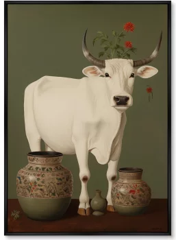 Постер на холсте Cows 75X105 CM