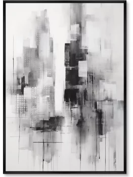 Постер на холсте Evening in the city 75X105 CM