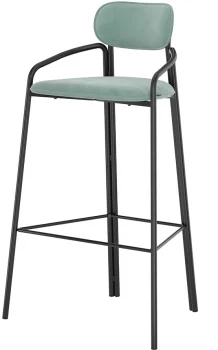 Стул барный Ror 62X51X97 CM светло-бирюзовый