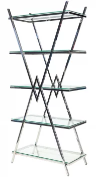 Стеллаж Trin Silver 80X43X180 CM