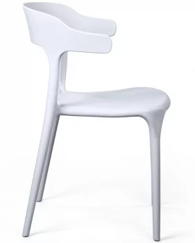 Стул Leo 50X52X76 CM белый