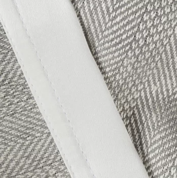 Плед Herringbone Silk Throw 125X175 CM Grey малберри шелк