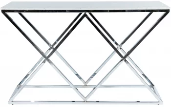 Консоль Triangles Silver 120X35X74 CM
