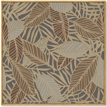 Постер на холсте Symphony of leaves 105X105 CM