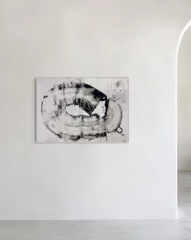 Холст Cute Stranger #06 128X3X90 CM