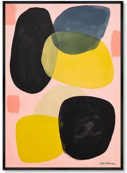 Набор из двух постеров на холсте Colors and Forms 75X105 / 75X105 CM