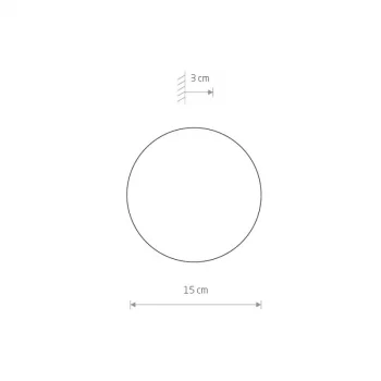 Настенный декоративный светильник Ring Led