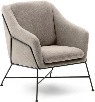 Элегантное кресло Brida 65X73X82 CM бежевое