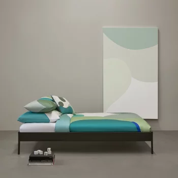 Набор наволочек из сатина Freak Fruit 70X70 CM мятного цвета