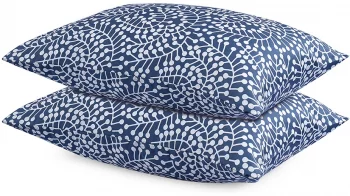 Набор из двух наволочек Scandinavian Touch 70X70 CM тёмно-синего цвета