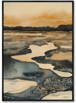 Композиция из двух репродукций картин на холсте Spring 75X105 / 75X105 CM