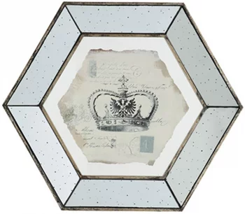 Постер в зеркальной раме Relicht 52X45 CM