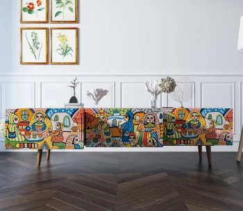Комод под телевизор Berber 180X45X50 CM