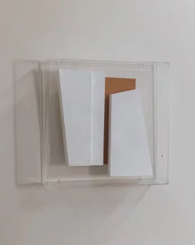 Декоративная композиция Tectonía Diatréfica Trapecio 50X50X13 CM