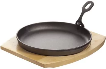 Чугунная тарелка на подставке Ø22 CM