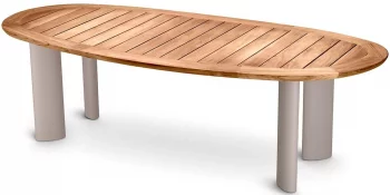 Обеденный стол для улицы Free Form 259X110X76 CM