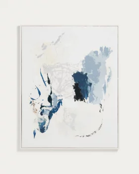Абстрактная картина в серо-синих тонах Erale 80X100 CM