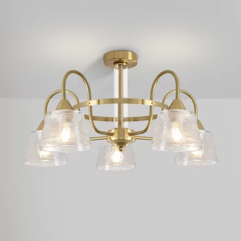 Люстра Карамель FR5522PL-05BS1 60X60X31 CM