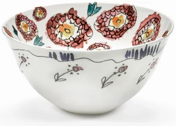 Чаша Midnight Flowers Ø22 CM