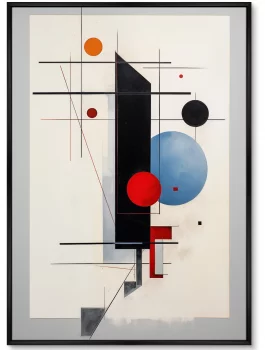 Постер на холсте Geometric space of the Universe 75X105 CM