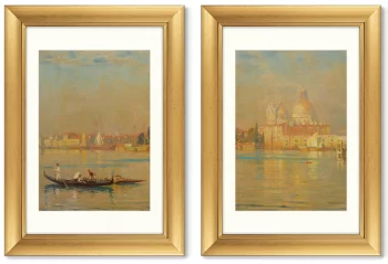 Диптих Venice Lagoon 51X71 / 51X71 CM