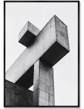 Постер на холсте The Structure of the Forms 75X105 CM