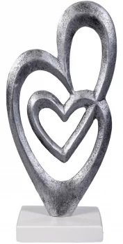 Декоративный элемент Heart 12X8X25 CM