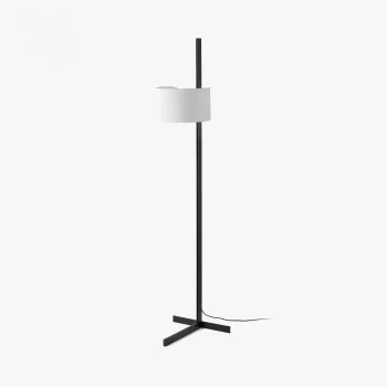Торшер Stand Up черно-белого цвета E27 20W 30X40X175 CM
