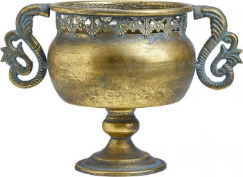 Ваза металлическая Ethiopia 33X21X24 CM
