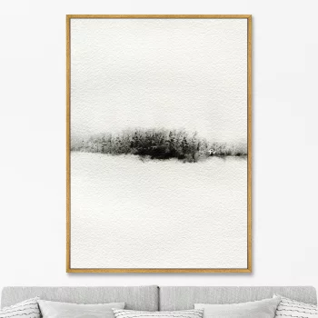 Постер на холсте Winter etude 75X105 CM
