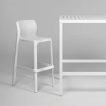 Стул пластиковый барный Net Stool 49X53X102 CM