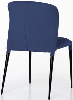 Стул Albert 51X65X86 CM синего цвета