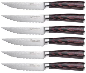 Набор из шести ножей для стейка Butcher 12 CM