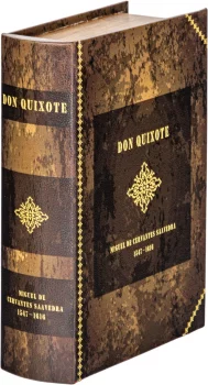Шкатулка в виде книги Don Quixote 19X7X27 CM