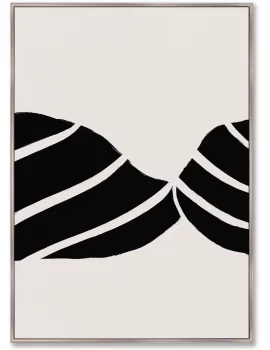 Репродукция на холсте Curtain silhouette 75X105 CM