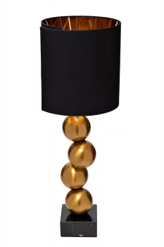 Настольная лампа d45*h72 см плафон черный 45X45X72 CM