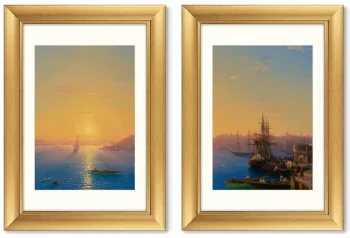 Диптих View Of Constantinople 51X71 / 51X71 CM
