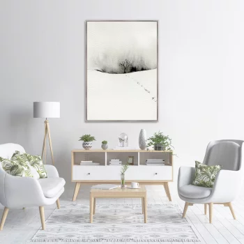 Постер на холсте Winter etude 75X105 CM