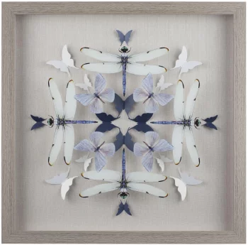 Ассамбляж Summer Symmetry 40X40 CM