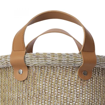 Корзина для хранения sustainable collection, 6 л, бежевая