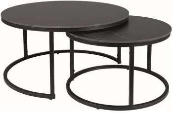 Комплект столиков Ferrante 80X80X42 / 60X60X38 CM