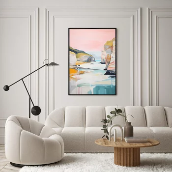 Постер на холсте Landscape Collection The sea flow 75X105 CM