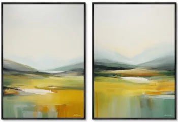 Набор из двух постеров на холсте Meadows 75X105 / 75X105 CM