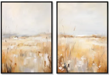 Набор из двух постеров на холсте Meadow 75X105 / 75X105 CM